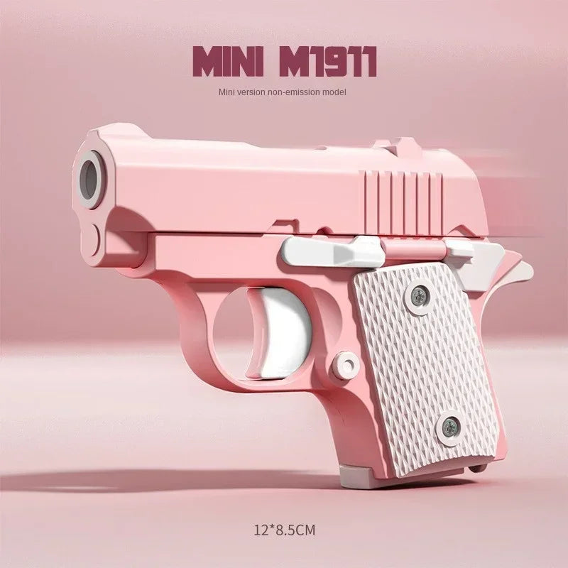 3D Mini 1911 Gravity Fidget Toy | Stress Relief Decompression Toy Gun