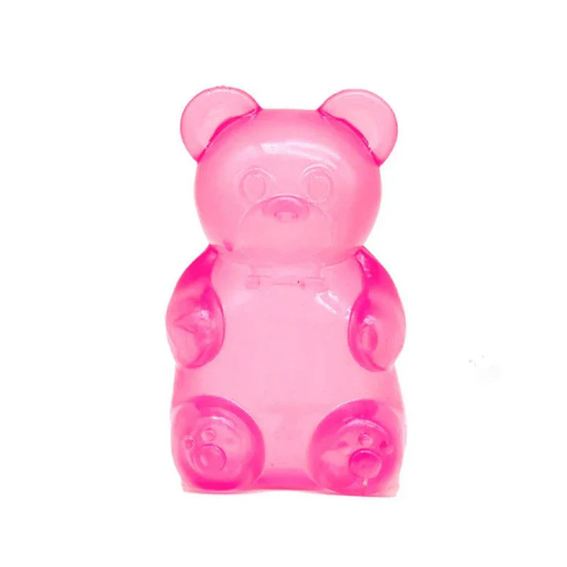 Cute Bear Squishy Toy | Soft TPR Stress Relief Fidget Cube