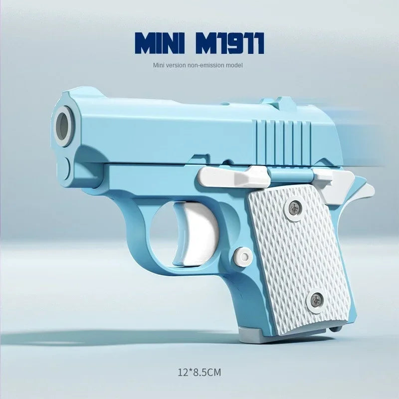 3D Mini 1911 Gravity Fidget Toy | Stress Relief Decompression Toy Gun