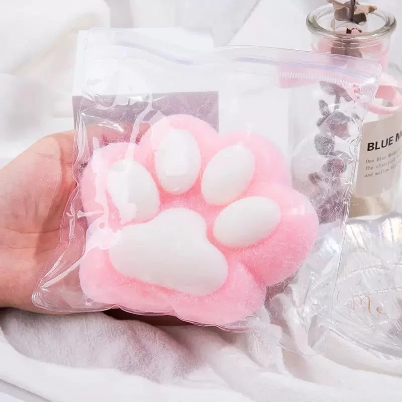 Cat Paw Squishy Toy | Cute Fufu Stress Relief Fidget for Kids and Adults
