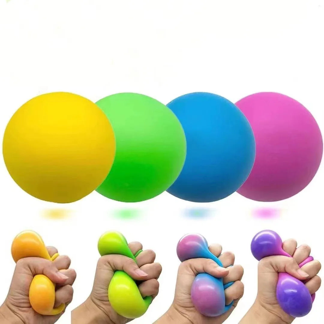 Slow Rising Squishy Stress Ball | Soft Dough Sensory Fidget Toy
