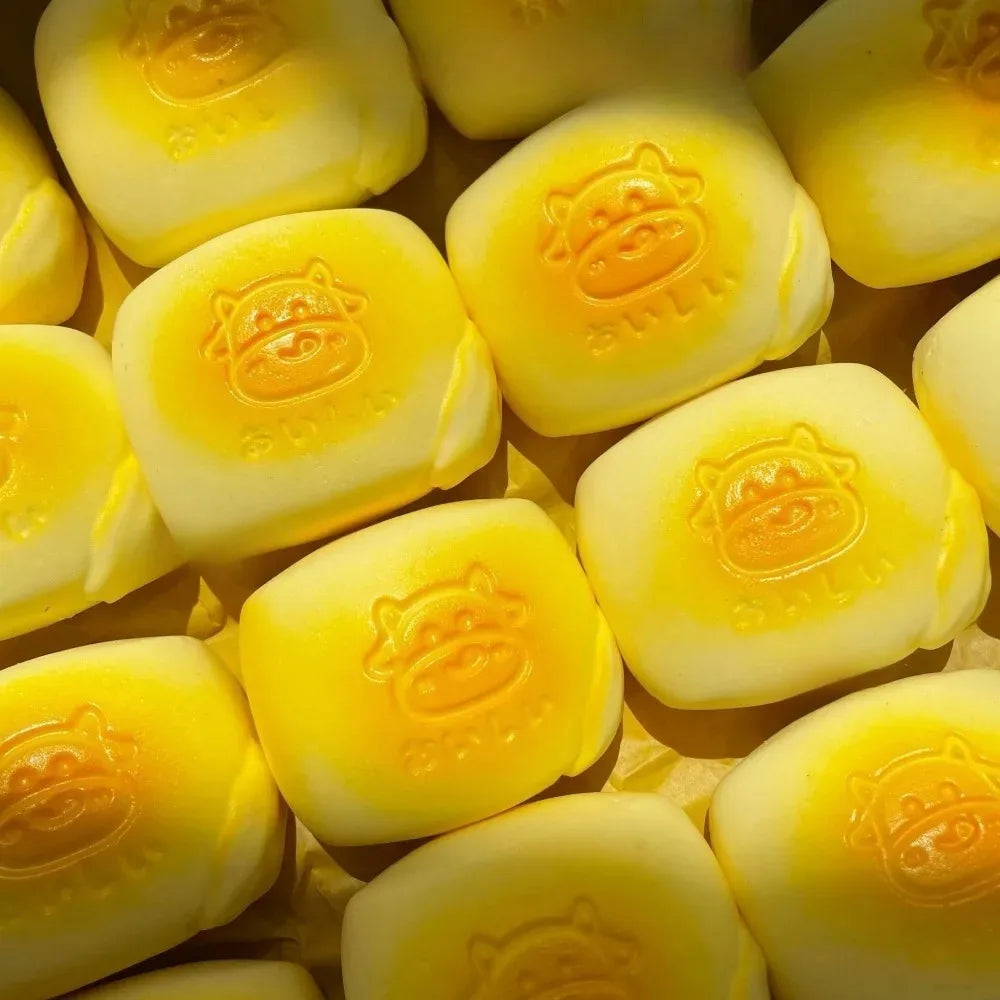 Simulated Milk Cake Bread Squishy | Slow Rising Sensory Fidget Toy for Stress Relief