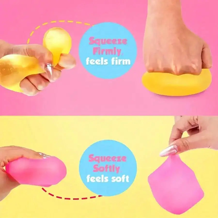 Stress Relief Squeeze Toy – Ice Cube Style Sensory Toy for Relaxation and Focus