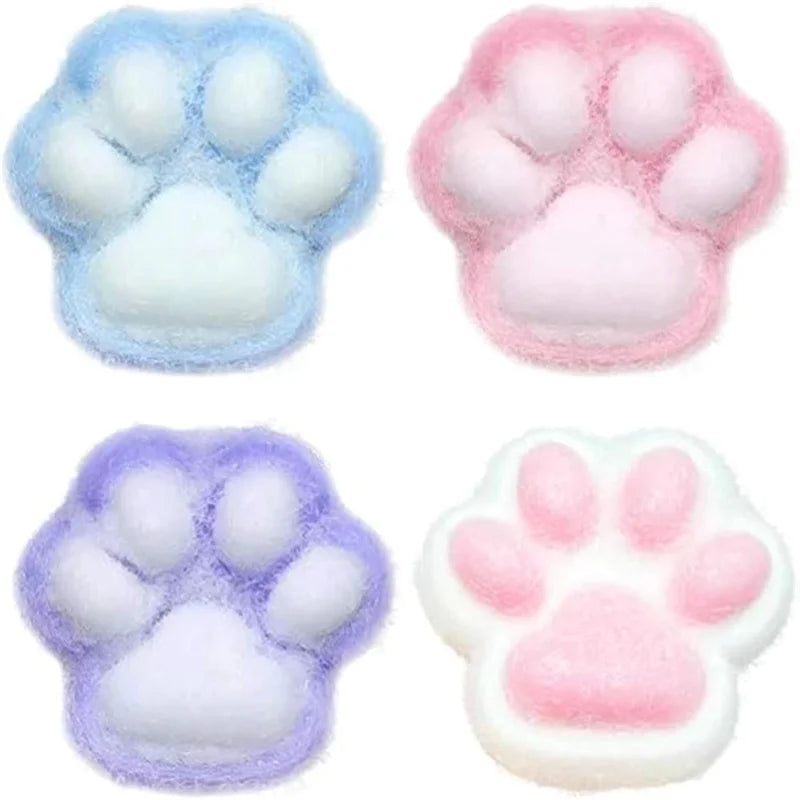 Cat Paw Squishy Toy | Cute Fufu Stress Relief Fidget for Kids and Adults
