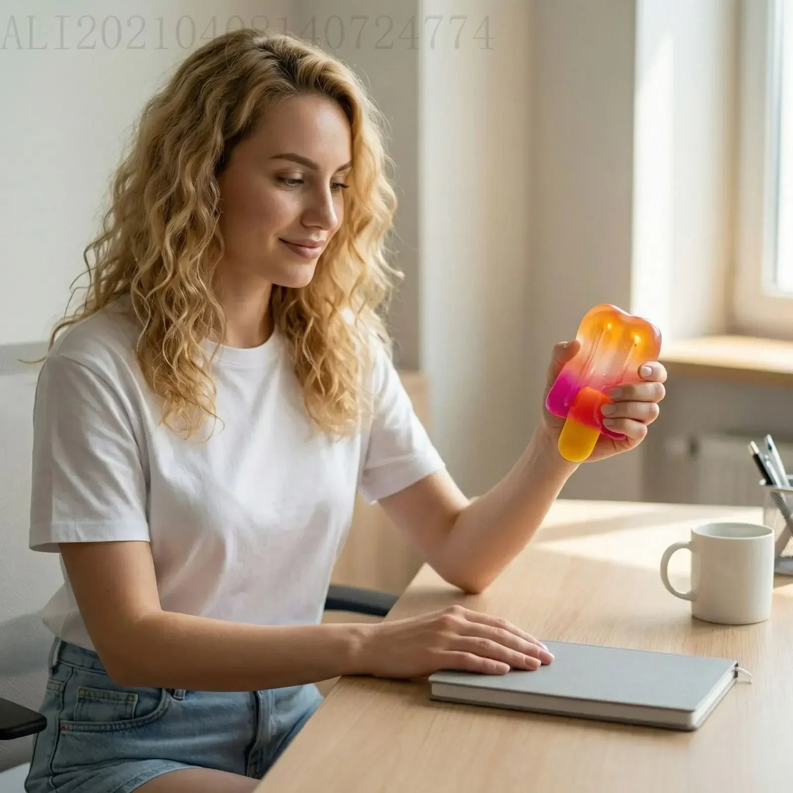 Needoh Style Sensory Squishy Cube | Anti Anxiety Squeeze Object for Focus and ADHD