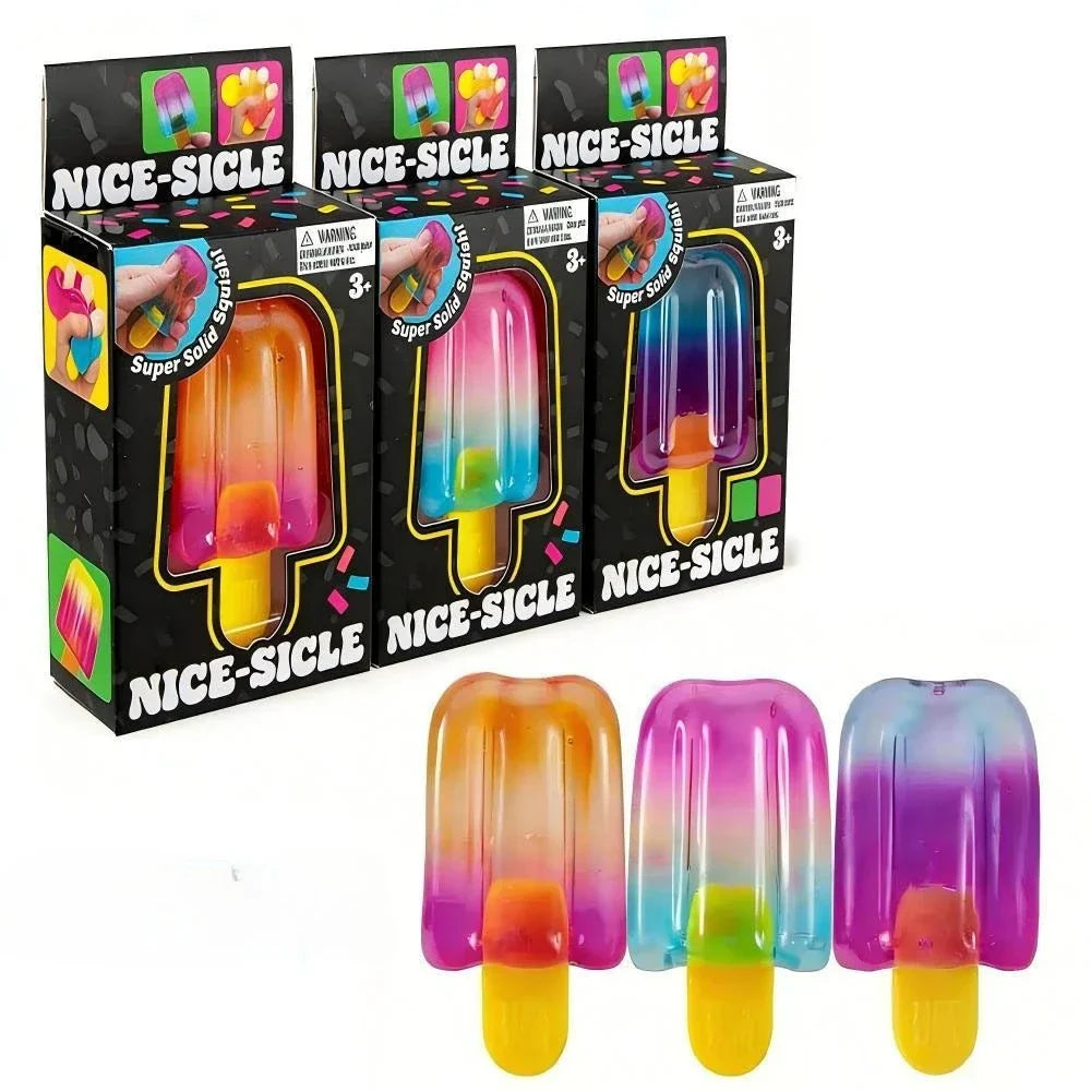 Needoh Style Sensory Squishy Cube | Anti Anxiety Squeeze Object for Focus and ADHD