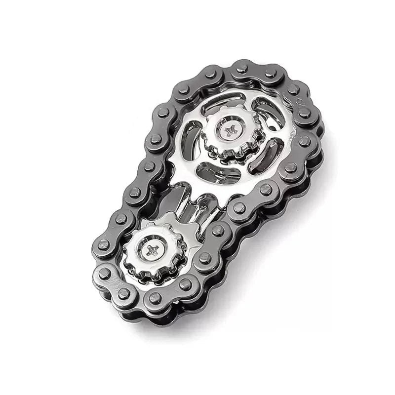 Metal Fidget Spinner Stainless Steel Stress Relief Desk Toy