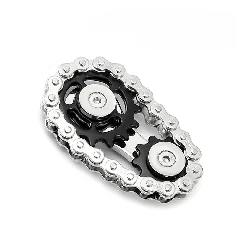 Metal Fidget Spinner Stainless Steel Stress Relief Desk Toy