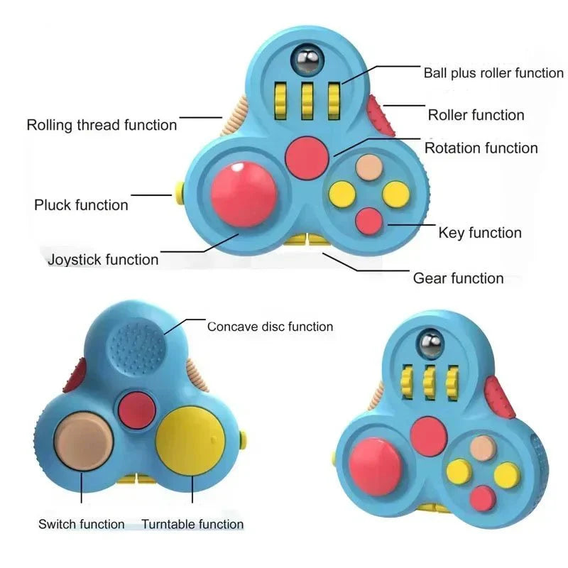 Rotating Magic Bean Fidget Toy – Stress Relief & Educational Puzzle