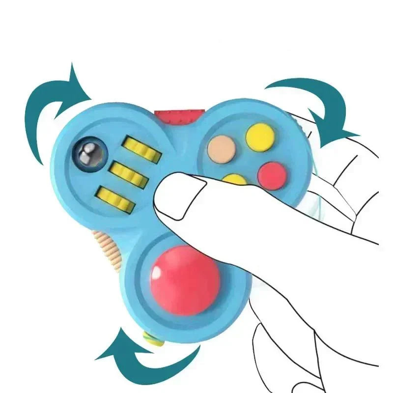 Rotating Magic Bean Fidget Toy – Stress Relief & Educational Puzzle
